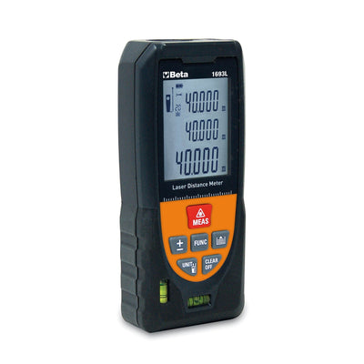 Beta Laser Distance Meter 40 M With Positioning Levels - 1693L - 1693L 40