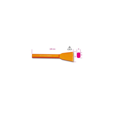 Beta Extra-Wide Masonry Chisel 70 Mm - 1702N - 1702N 70