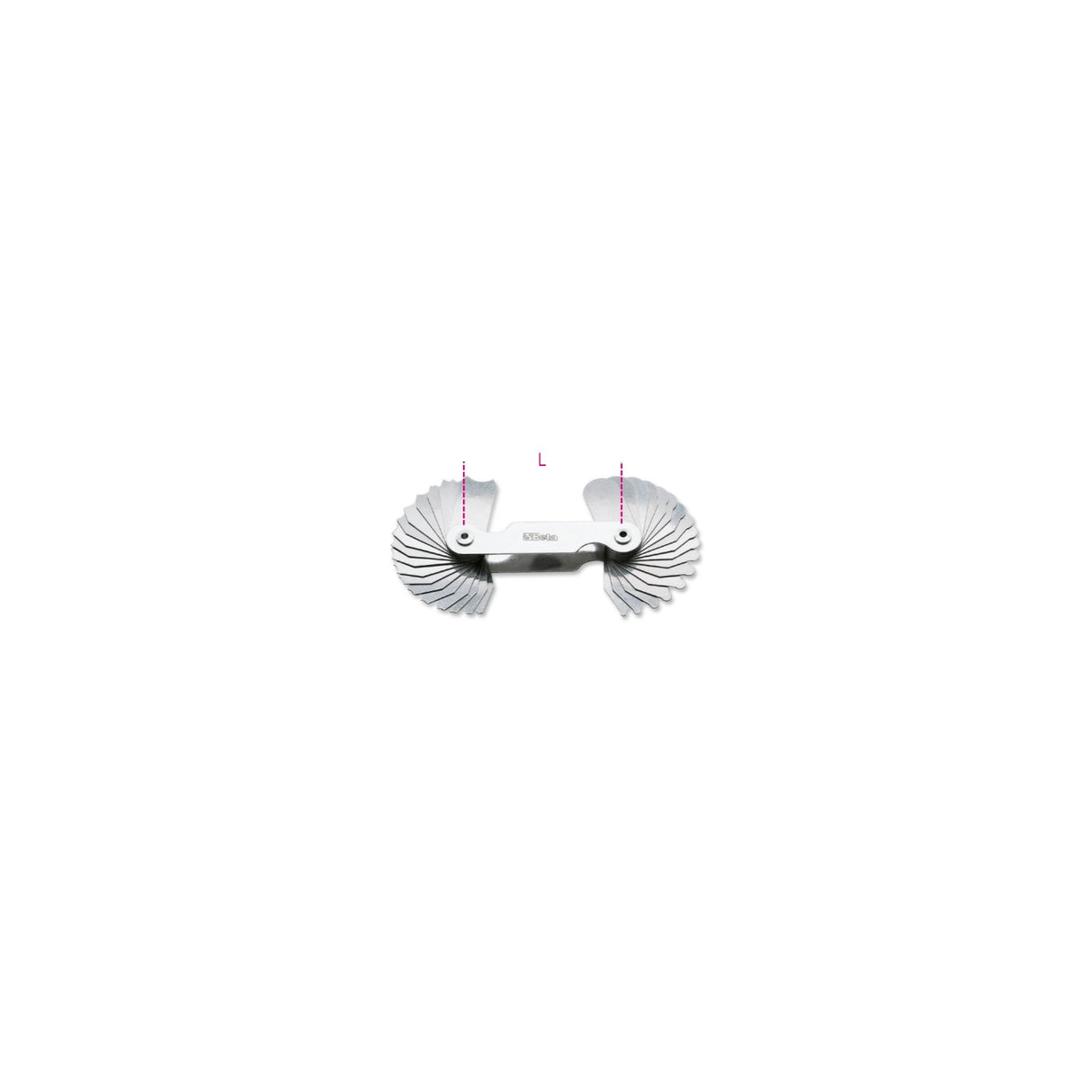 Beta Radius Gauges With Concave And Convex Steel Blades 1.0-7.0 Mm - 1707A/1 - 2 - 3
