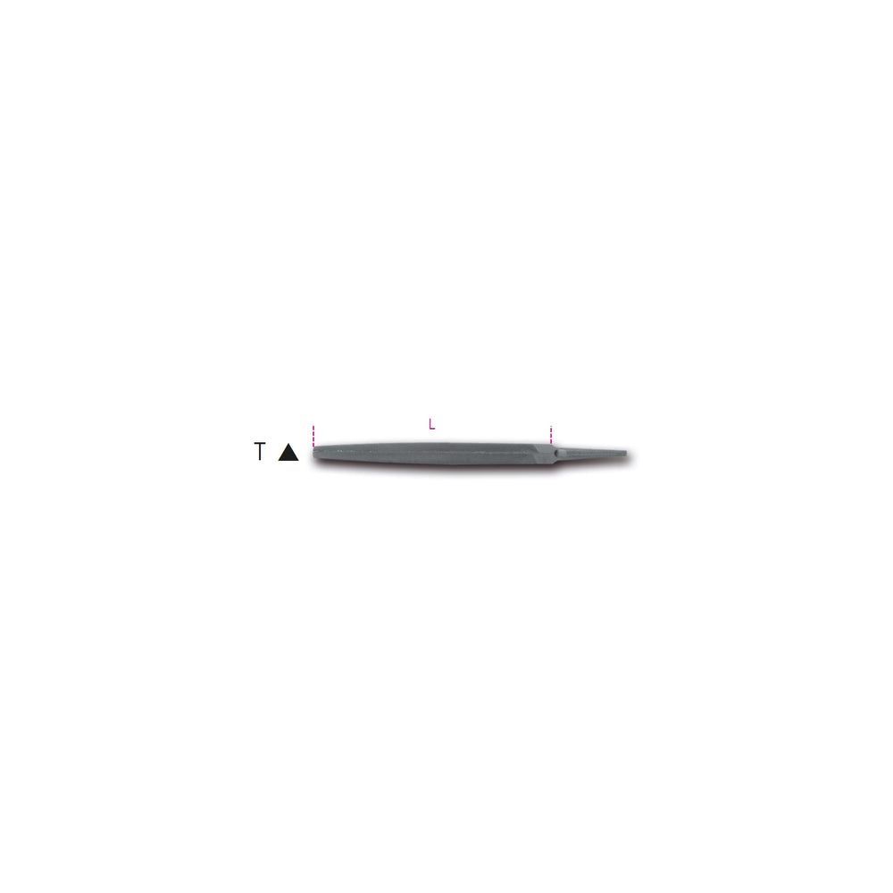 Beta Second-Cut Triangular File Without Handle 150 Mm - 1718A...T - 1718A6/T