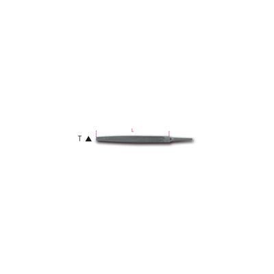 Beta Second-Cut Triangular File Without Handle 150 Mm - 1718A...T - 1718A6/T