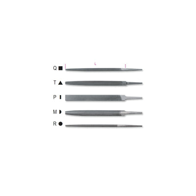 Beta 10 Inch Bastard Cut File Without Handle - 1718D10/... - 1718D10/Q