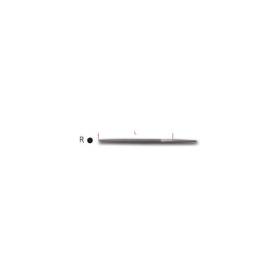 Beta Rough Round File 150 Mm Without Handle - 1718D...R - 1718D6/R