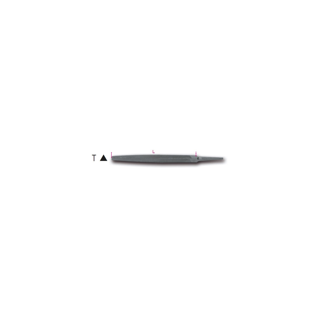 Beta Rough Triangular File 150 Mm Without Handle - 1718D...T - 1718D6/T