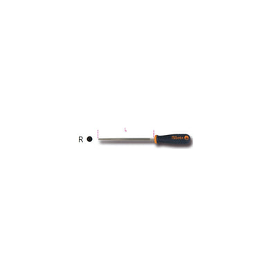 Beta Rough Round File With Handle 150 Mm - 1719BMD...R - 1719BMD6/R
