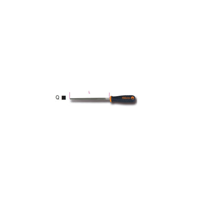 Beta Smooth Square File With Handle 200 Mm - 1719BMX...Q - 1719BMX8/Q