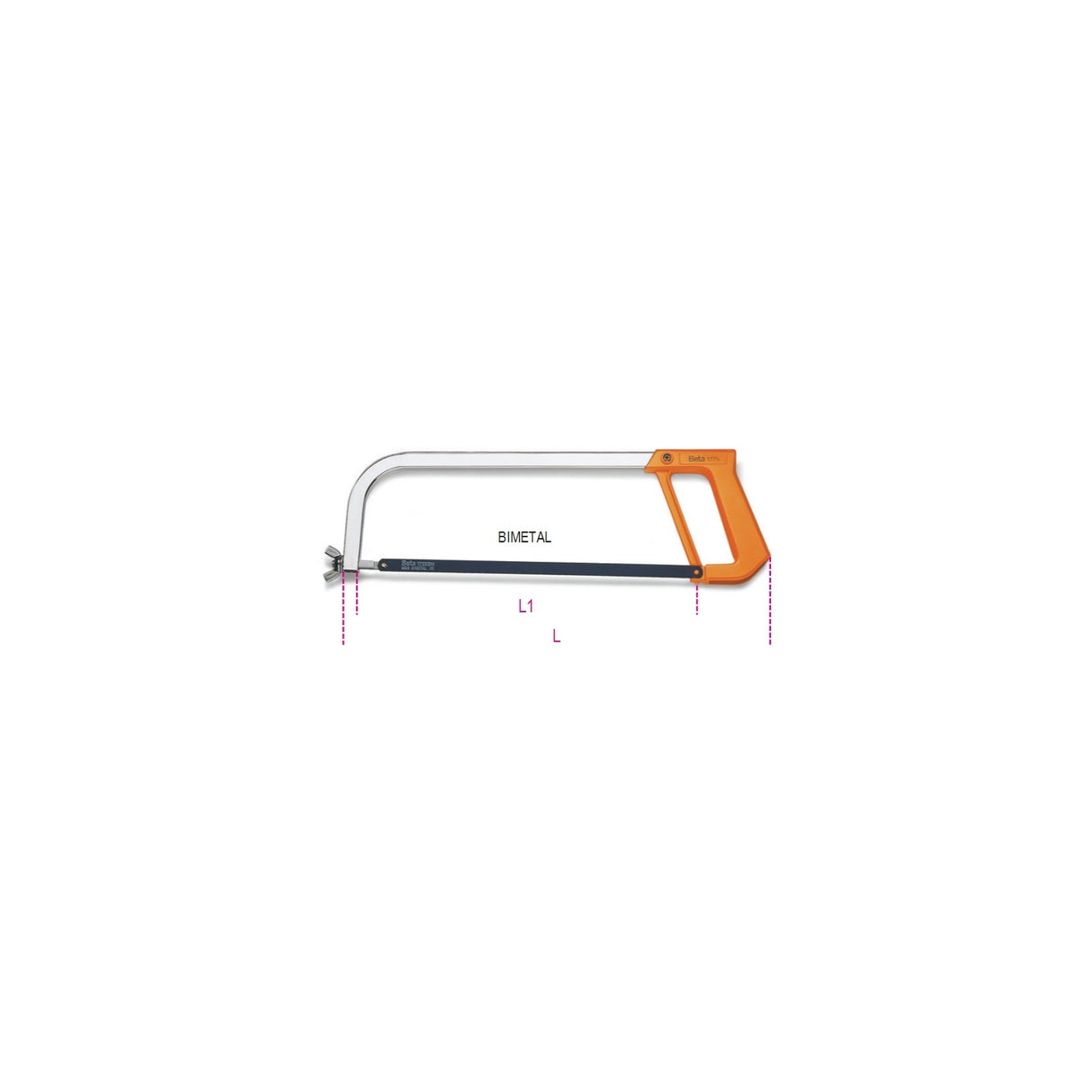 Beta Hacksaw Frame 300 Mm - 1725
