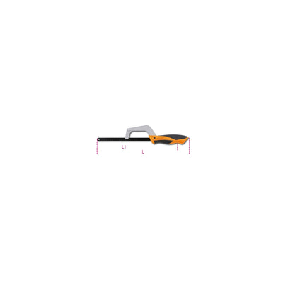 Beta One-Hand Grip Hacksaw Frame 315 Mm - 1727BM