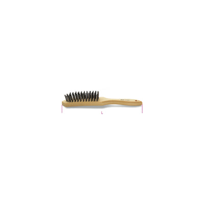 Beta Steel Wire Brush 5 Rows 0.3 Mm Wire - 1737AC