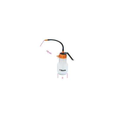 Beta Plastic Pressure Oil Can With Flexible Plastic Spout - 1754 150