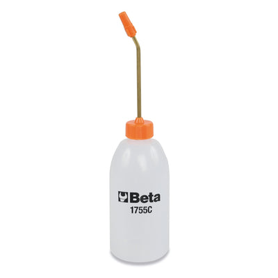 Beta Plastic Oil Can With Curved Spout - 1755C 125
