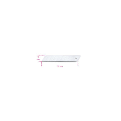 Beta 10 X 18 Mm Sector Blades For 1771 Utility Knives - 1771 - 1771RL