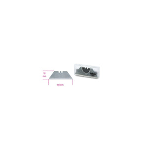 Beta Long Trapezoidal Blades For Cutters, Pack Of 10 - 1774 - 1772RL/2