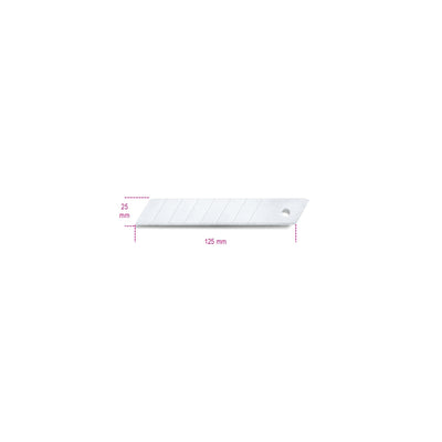 Beta 10 X 25 Mm Sector Blades For Utility Knife 1773A - 1773 - 1773RL