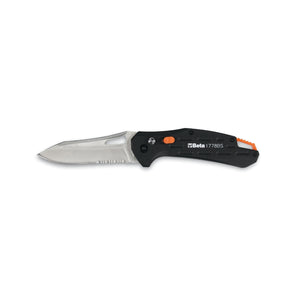 Beta Foldaway Knife With Serrated Blade - 1778BS