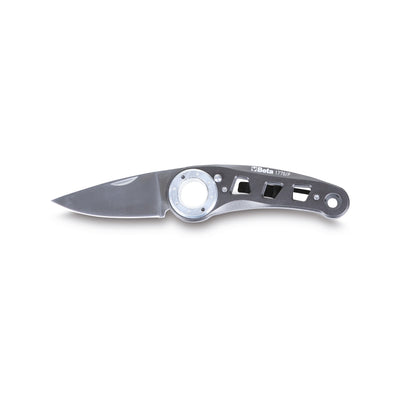 Beta Foldaway Knife With Stainless Steel And Aluminium Blade And Handle - 1778P