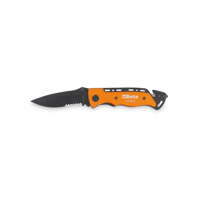 Beta Car Service Knife With Window Breaking Hammer And Seat Belt Cutter - 1778SOS