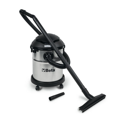Beta Solid and fluid vacuum cleaner, 20 l, stainless steel drum - 1870I