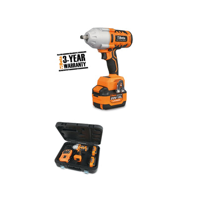 Beta 20 V Brushless Reversible Impact Wrench 1/2 Inch Drive 1200 Nm - 1984/K1200