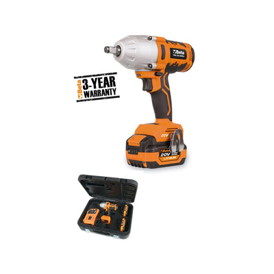 Beta 20 V Brushless Reversible Impact Wrench 1/2 Inch Drive 600 Nm - 1984/K600