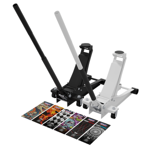 Sealey 2000CB Low Profile Custom Design Trolley Jack with Rocket Lift 2 Tonne - Black - additional view 9