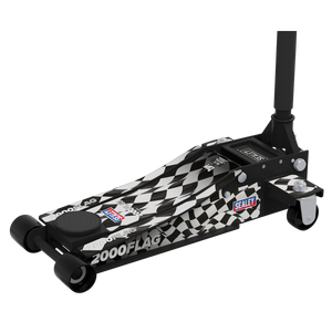 Sealey 2000CB Low Profile Custom Design Trolley Jack with Rocket Lift 2 Tonne - Black - additional view 7