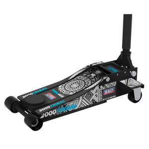 Sealey 2000CB Low Profile Custom Design Trolley Jack with Rocket Lift 2 Tonne - Black - additional view 21