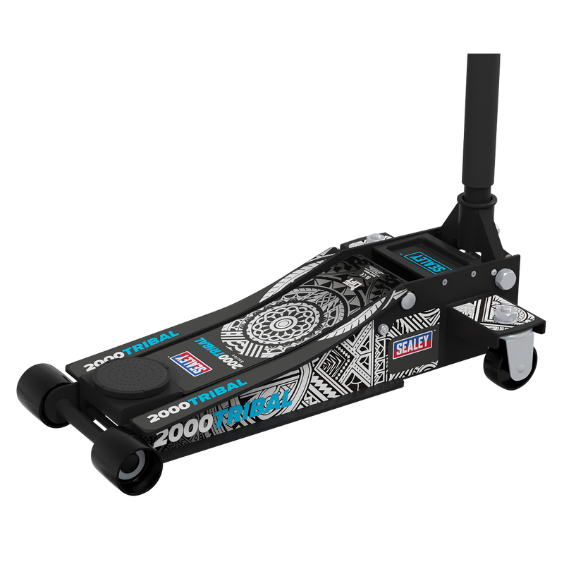 Sealey 2000CB Low Profile Custom Design Trolley Jack with Rocket Lift 2 Tonne - Black - additional view 21
