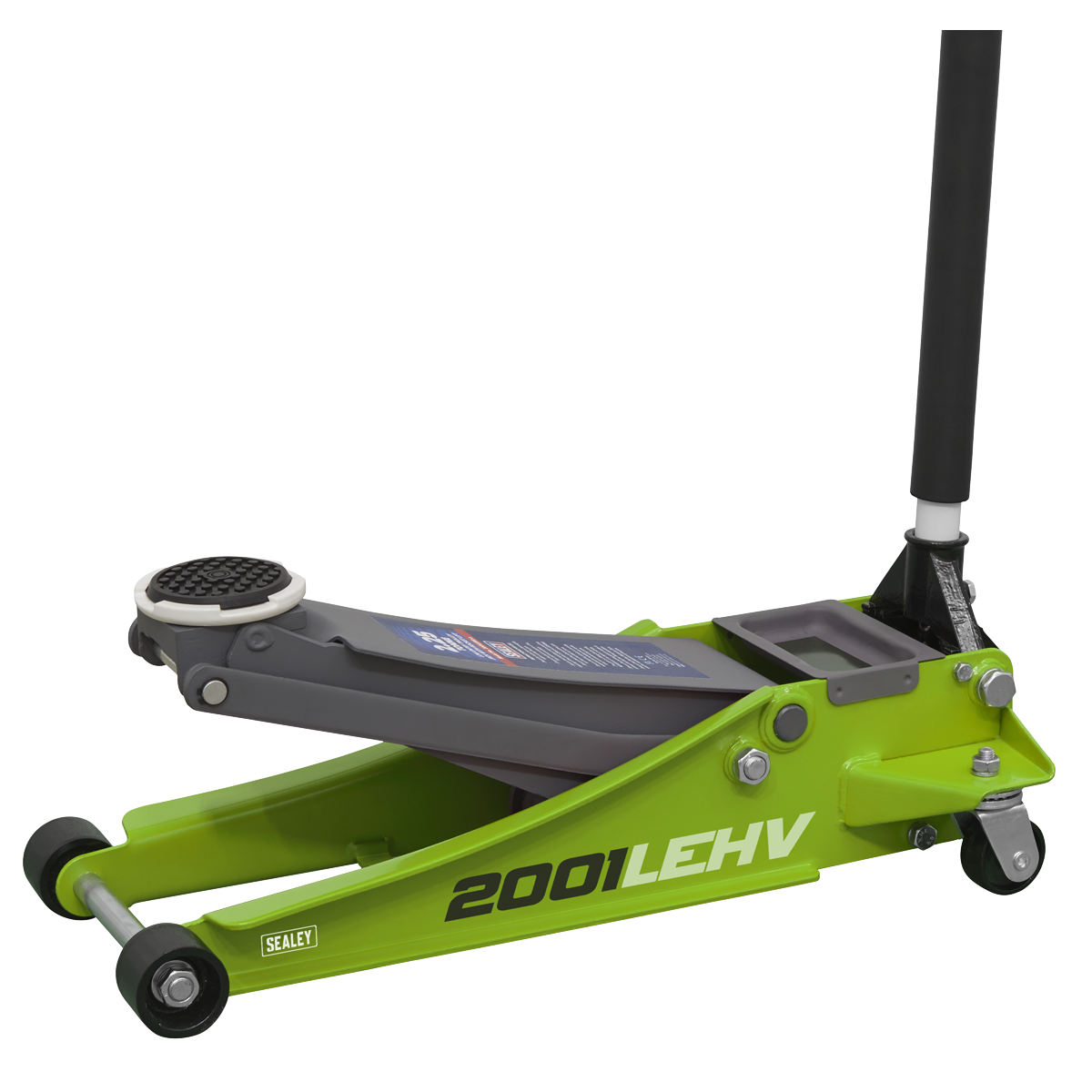 Sealey 2001LEHVCOMBO Trolley Jack & Cordless Impact Wrench Combo - Green - additional view 2