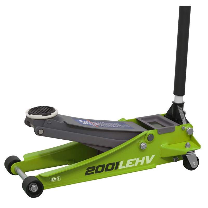 Sealey 2001LEHVCOMBO Trolley Jack & Cordless Impact Wrench Combo - Green - additional view 2