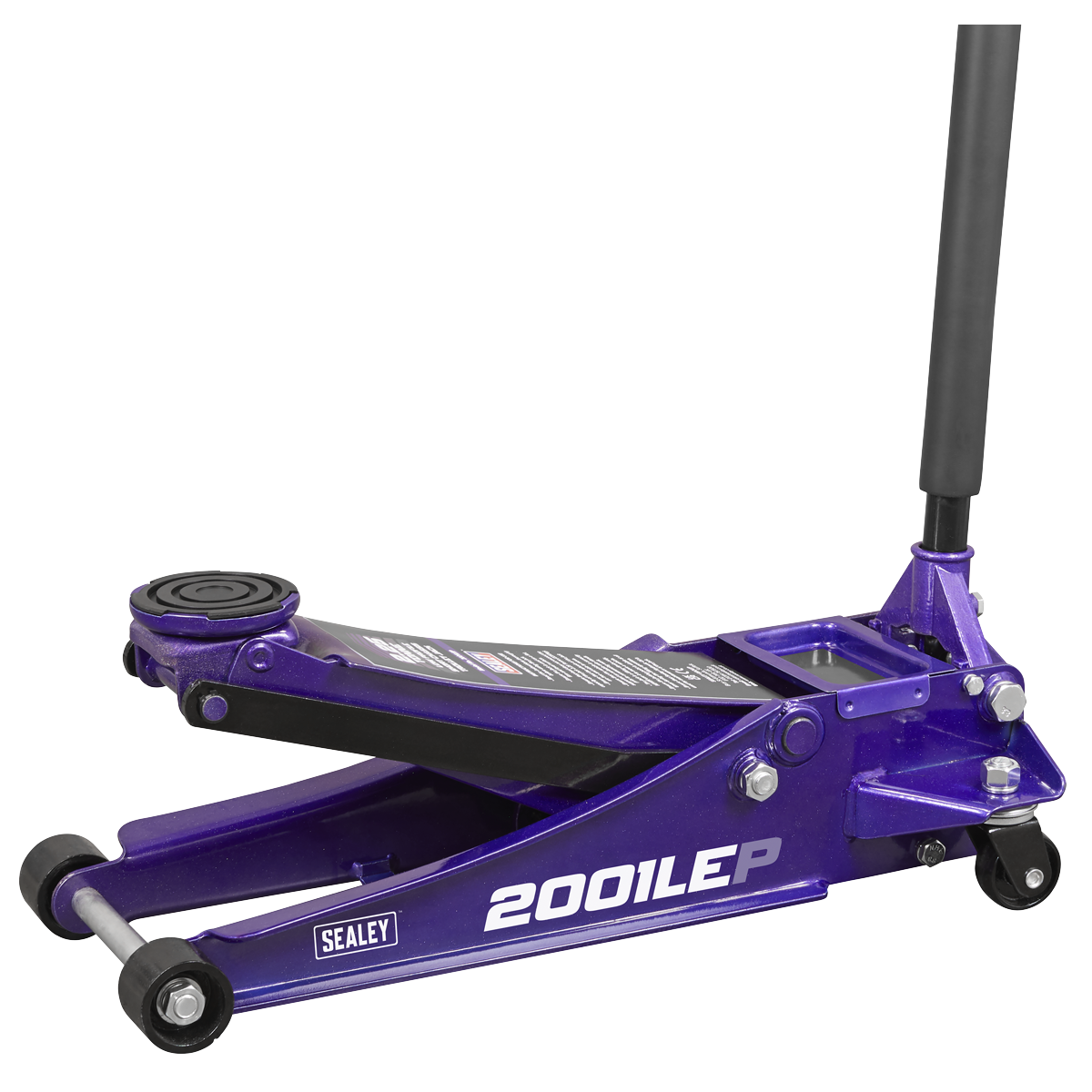 Sealey 2001LEP Low Profile Trolley Jack with Rocket Lift 2.25 Tonne - Purple - additional view 5
