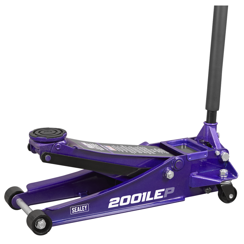 Sealey 2001LEP Low Profile Trolley Jack with Rocket Lift 2.25 Tonne - Purple - additional view 5