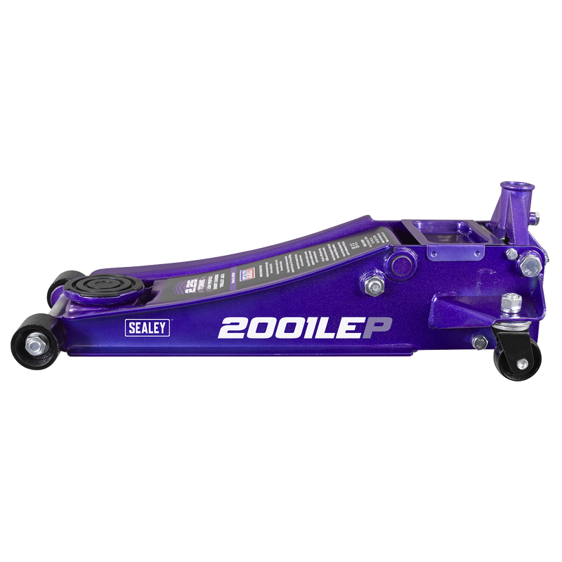 Sealey 2001LEP Low Profile Trolley Jack with Rocket Lift 2.25 Tonne - Purple - additional view 6