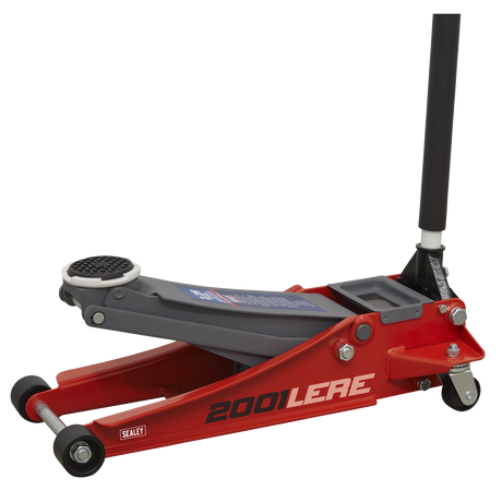 Sealey 2001LERECOMBO Trolley Jack & Cordless Impact Wrench Combo - Red - additional view 2