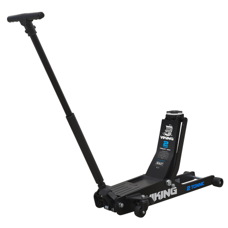 Sealey 2100TB Viking Low Profile Professional Long Reach Trolley Jack with Rocket Lift 2 Tonne - additional view 2