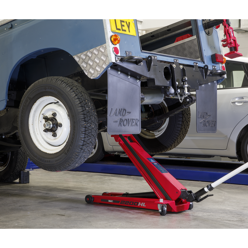 Sealey 2200HL High Lift Low Profile Trolley Jack 2 Tonne - additional view 4