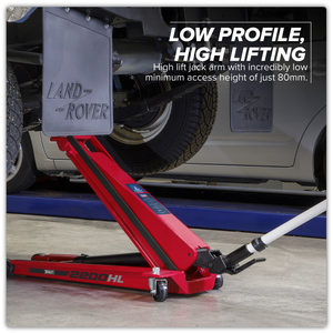 Sealey 2200HL High Lift Low Profile Trolley Jack 2 Tonne - additional view 10