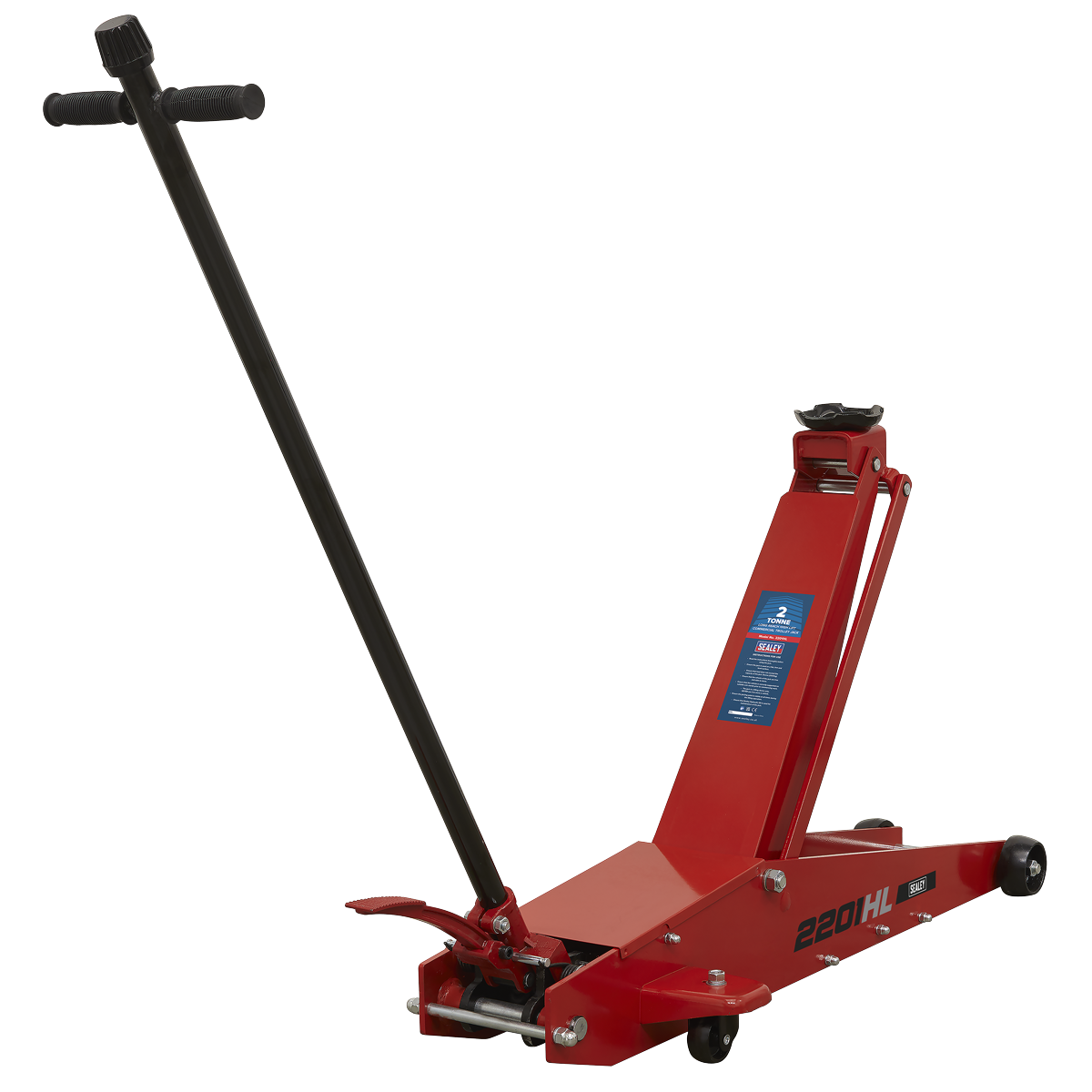 Sealey 2201HL Long Reach High Lift Commercial Trolley Jack 2 Tonne - additional view 3