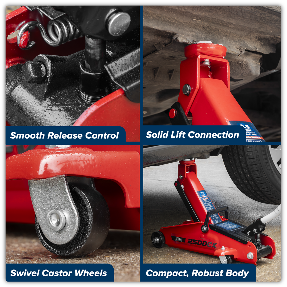 Sealey 2500CX Heavy-Duty Trolley Jack 2.5 Tonne - additional view 11