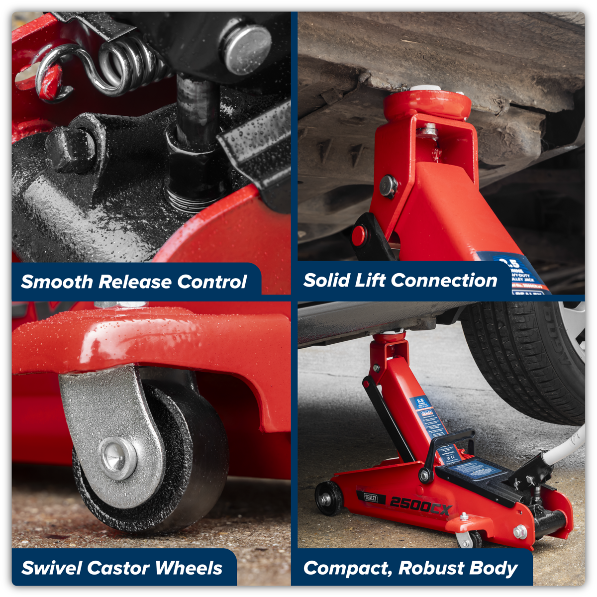 Sealey 2500CX Heavy-Duty Trolley Jack 2.5 Tonne - additional view 11