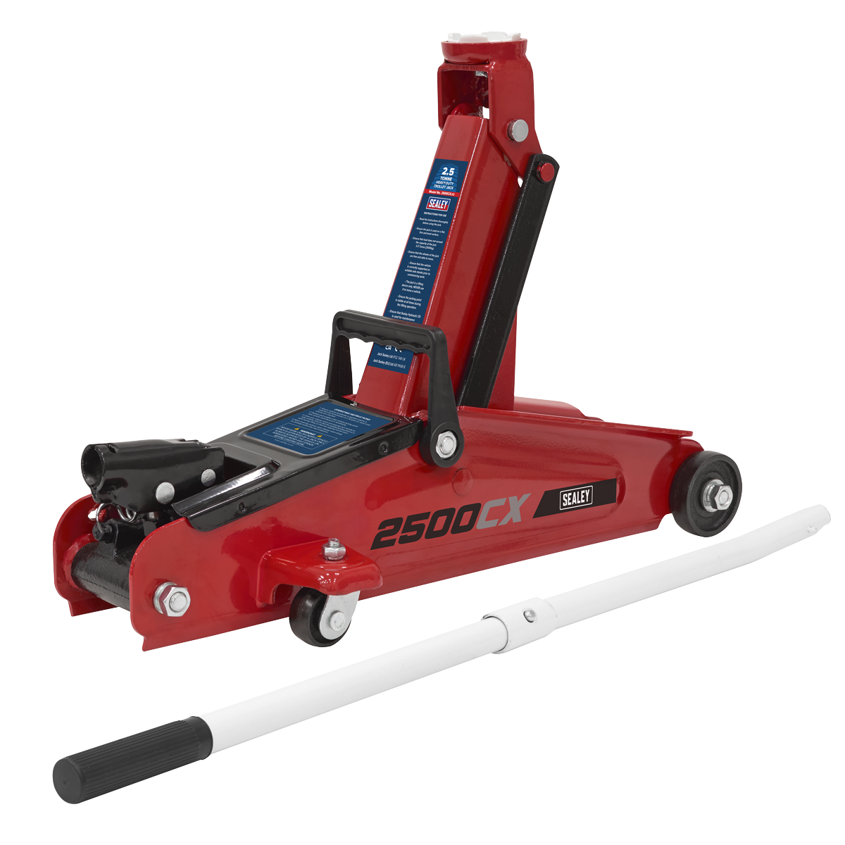 Sealey 2500CX Heavy-Duty Trolley Jack 2.5 Tonne