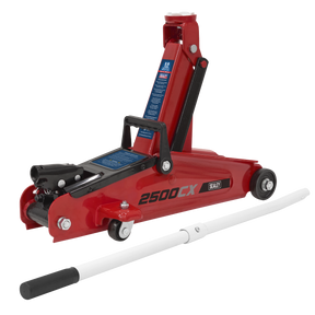 Sealey 2500CX Heavy-Duty Trolley Jack 2.5 Tonne