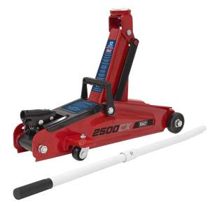 Sealey 2500CX Heavy-Duty Trolley Jack 2.5 Tonne