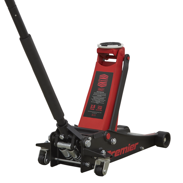 Sealey 2500LE Premier Low Profile Trolley Jack with Rocket Lift 2.5 Tonne