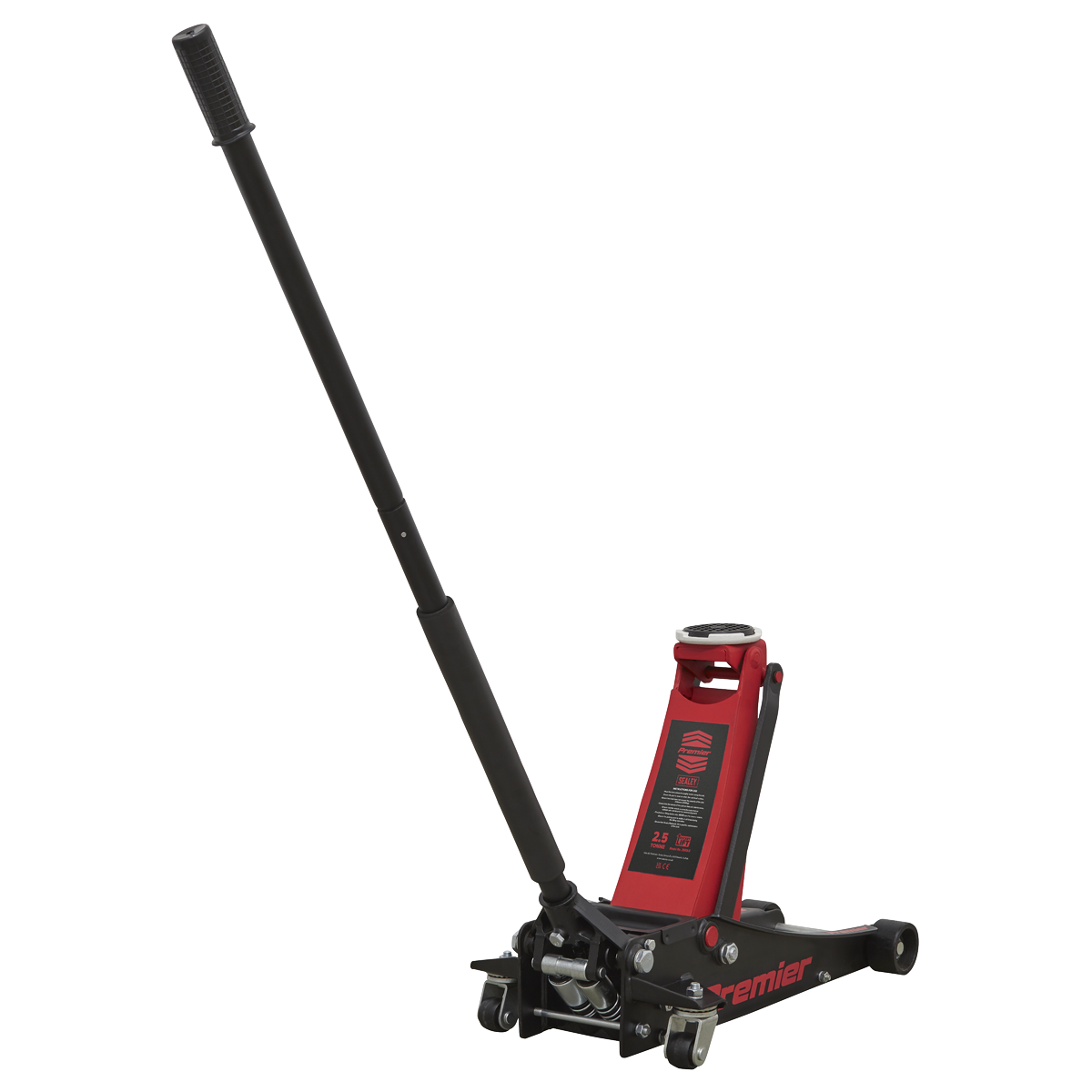 Sealey 2500LE Premier Low Profile Trolley Jack with Rocket Lift 2.5 Tonne - additional view 4