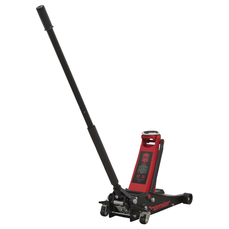 Sealey 2500LE Premier Low Profile Trolley Jack with Rocket Lift 2.5 Tonne - additional view 4