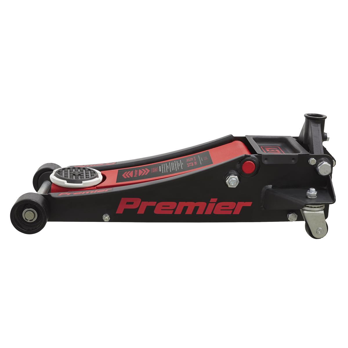 Sealey 2500LE Premier Low Profile Trolley Jack with Rocket Lift 2.5 Tonne - additional view 6