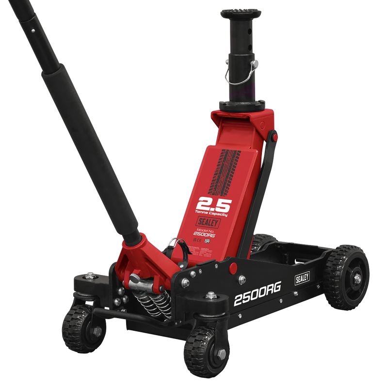 Sealey 2500RG Big Wheel Hybrid Trolley Jack for Off-Road Vehicles, SUVs, Vans & 4x4s with Super Rocket - additional view 8