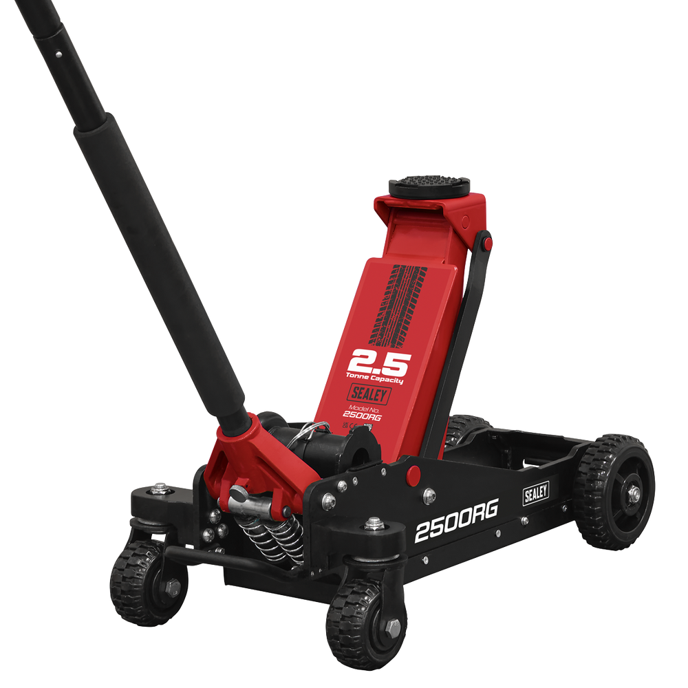 Sealey 2500RG Big Wheel Hybrid Trolley Jack for Off-Road Vehicles, SUVs, Vans & 4x4s with Super Rocket - additional view 9