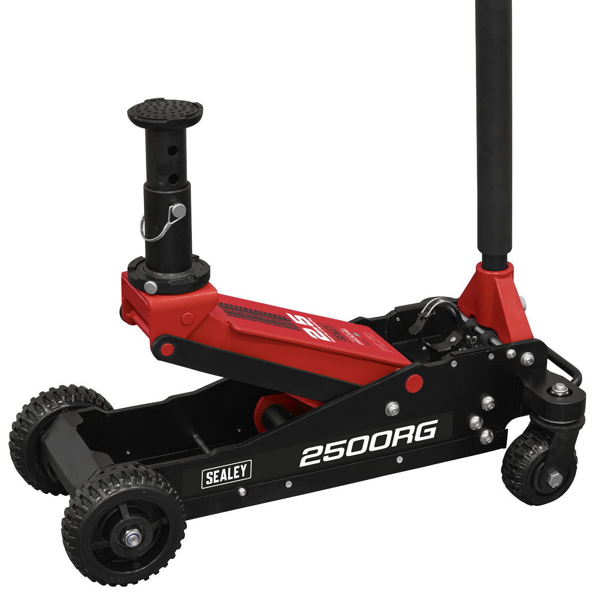 Sealey 2500RG Big Wheel Hybrid Trolley Jack for Off-Road Vehicles, SUVs, Vans & 4x4s with Super Rocket - additional view 3